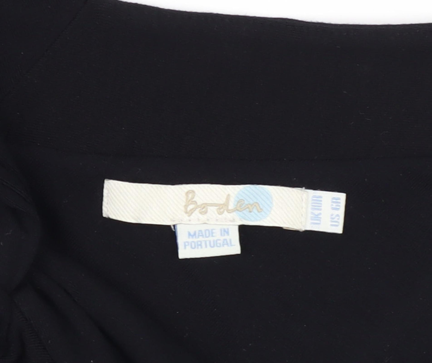 Boden Women's Long Black Sleeveless Formal Dress Size 10