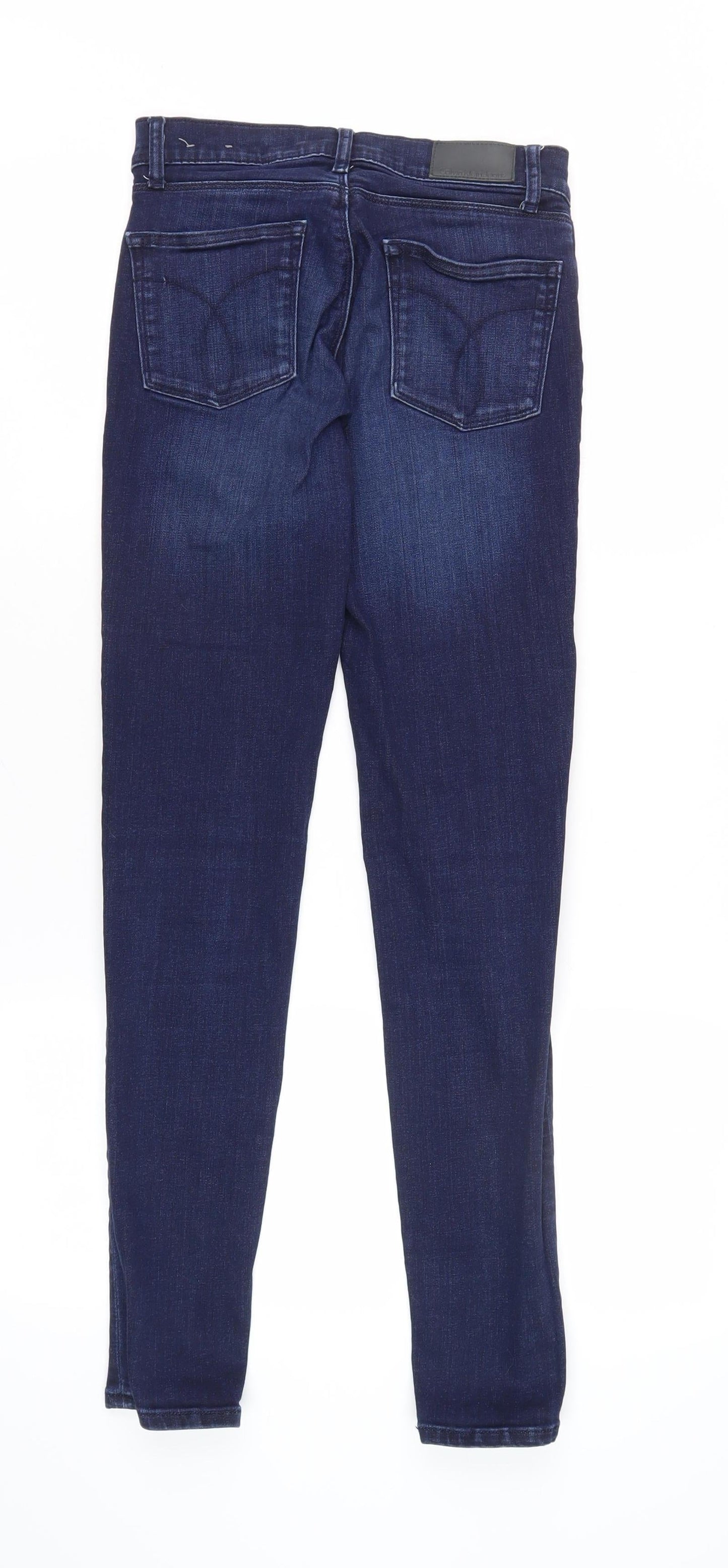 Calvin Klein Women's Blue Skinny Jeans UK 4