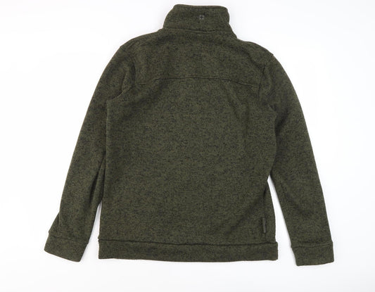 Mountain Warehouse Men's Green Fleece Sweatshirt M