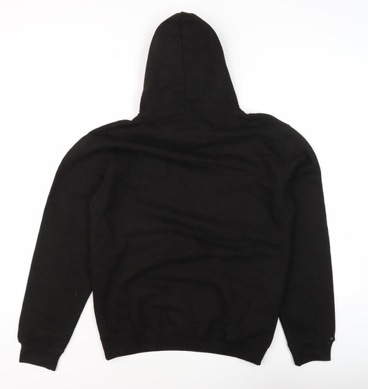 UFC Men's Black Pullover Hoodie S Sports Logo