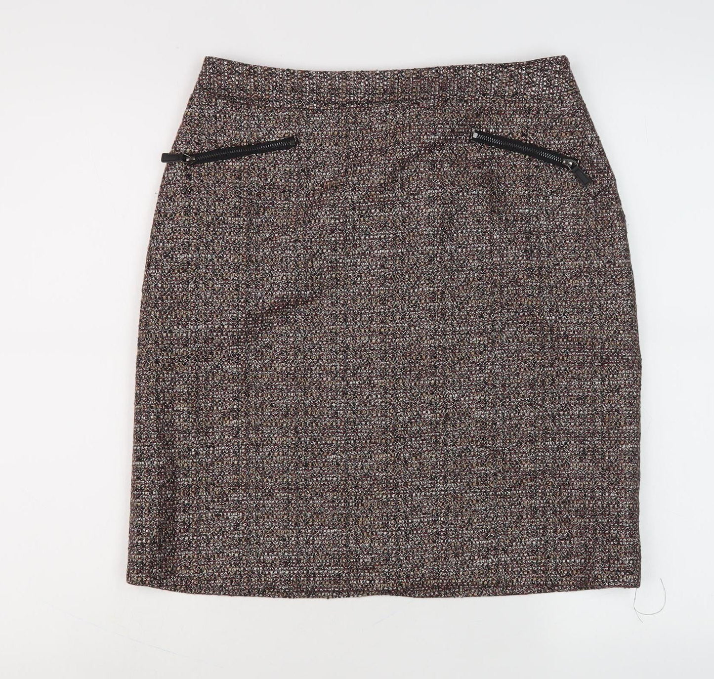 Laura Ashley Women's Multicoloured Pencil Skirt Size 10