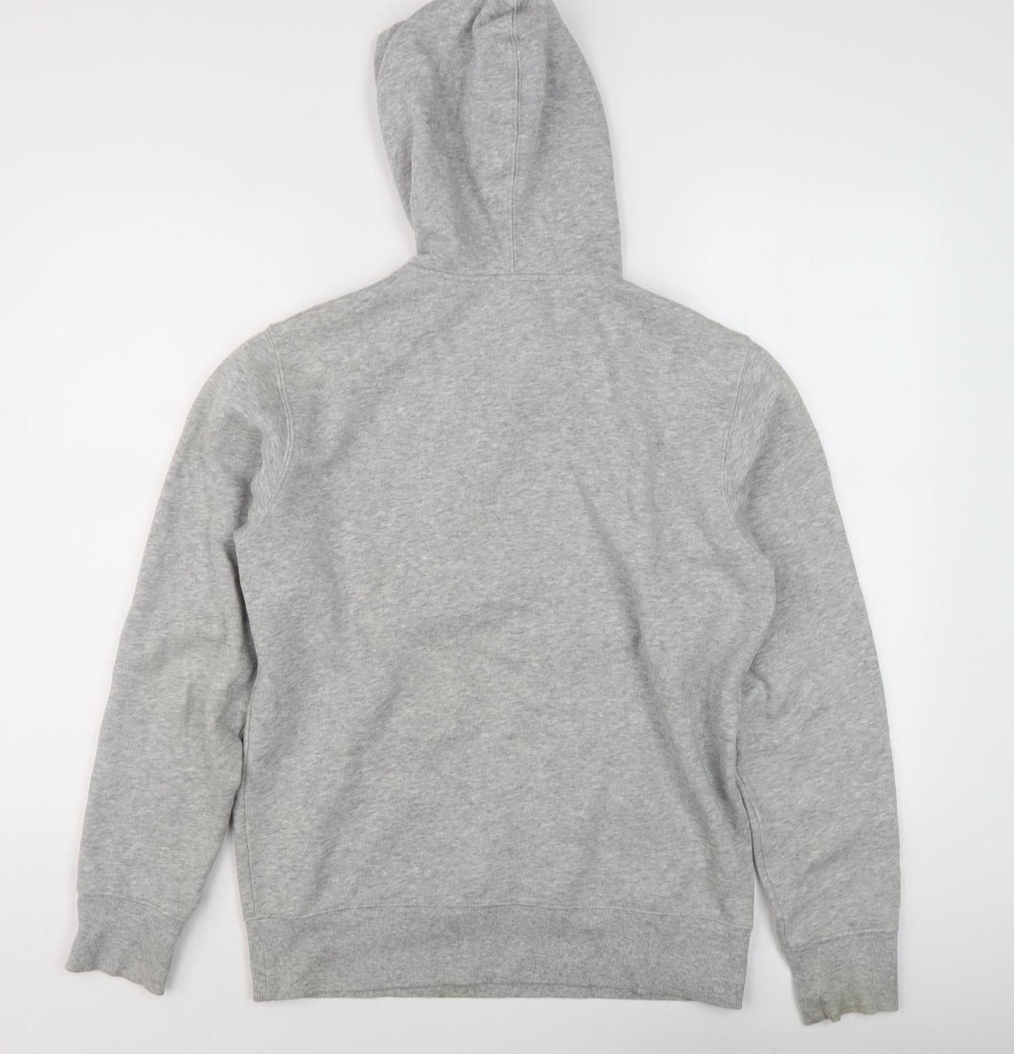 New Balance Men's Grey Hoodie S Pullover Logo