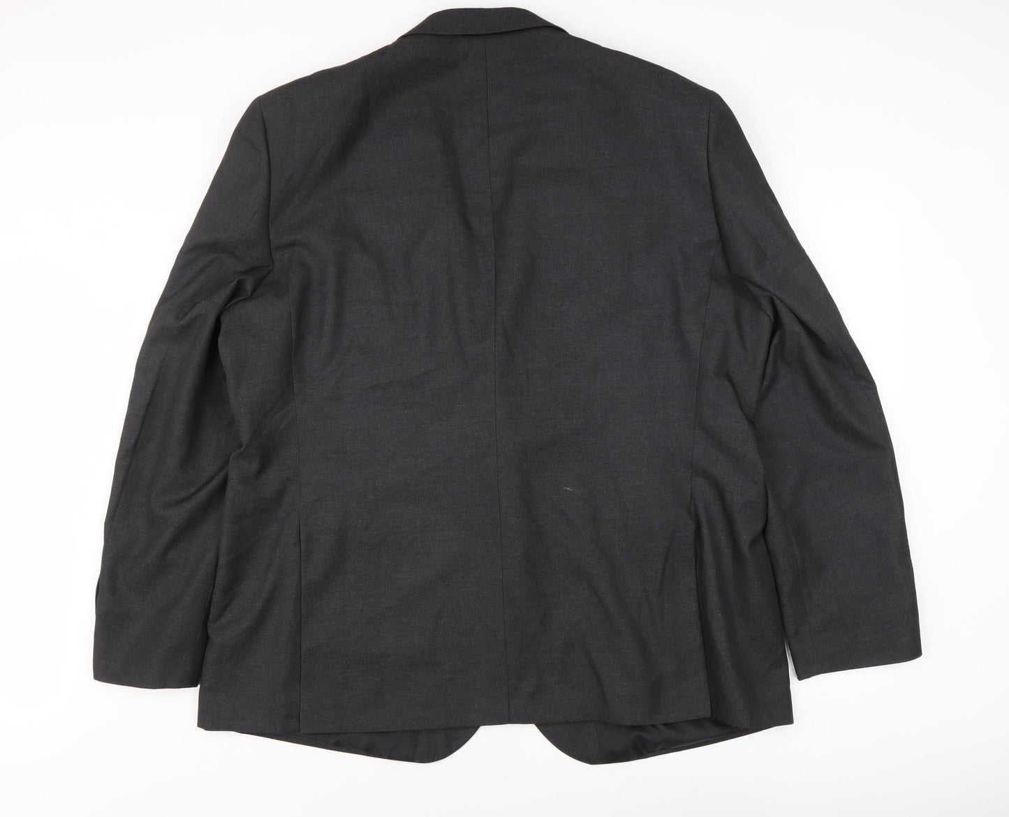 Moss Esq Men's Grey Blazer 50 Regular Fit Jacket