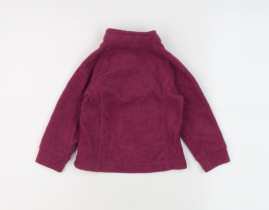 Columbia Unisex Baby Purple Fleece Jacket 24 Months