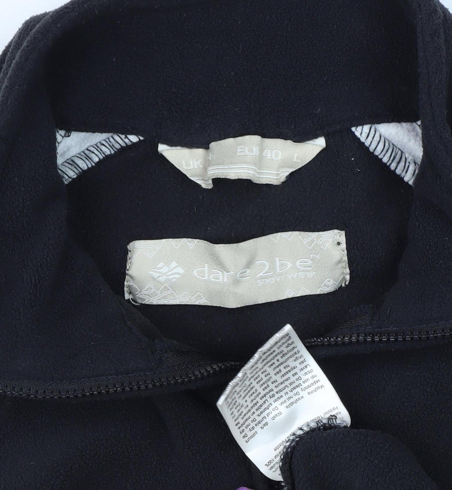 Dare 2b Women's Black Fleece Sports Sweatshirt Size 12