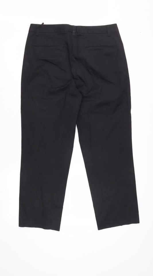 DKNY Women's Black Dress Pants Size 12 Straight Leg