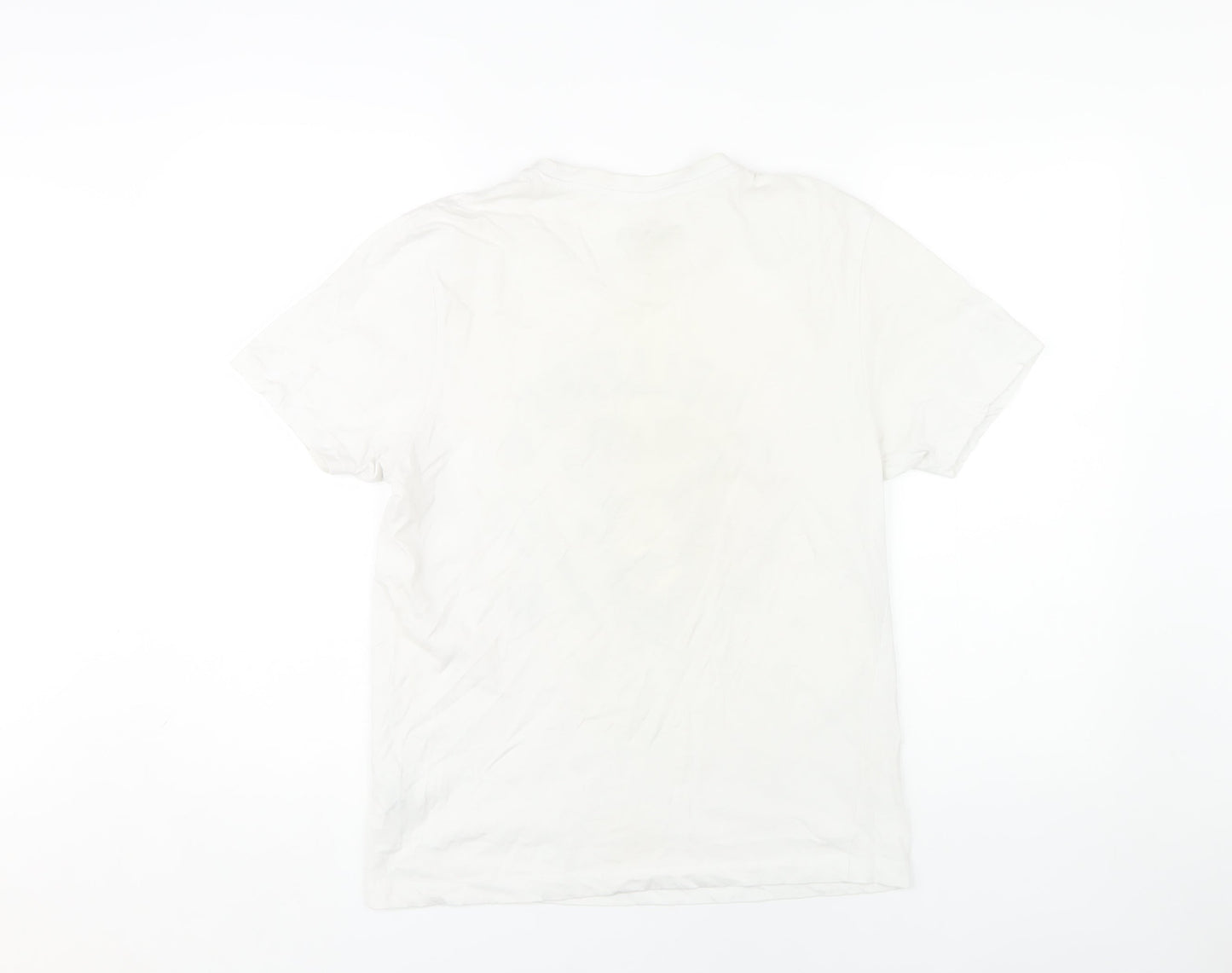 Netflix Stranger Things White T-Shirt M Unisex Casual