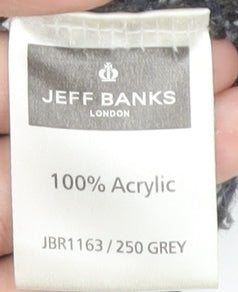Jeff Banks Mens Grey Pullover Jumper, Medium