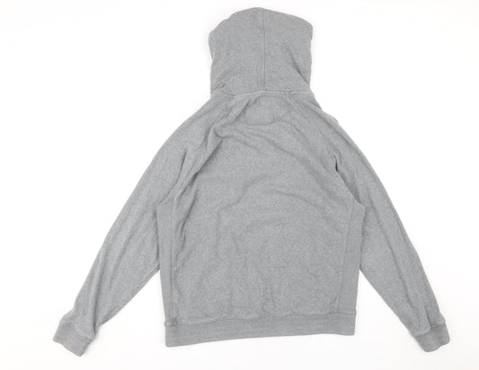 FatFace Men's Grey Hooded Henley M