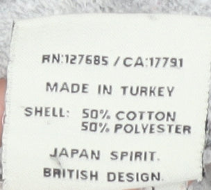 Superdry Women's Grey Full Zip Hoodie - Size 14