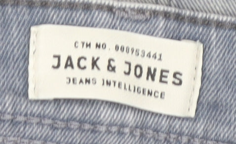 Jack & Jones Men's Blue Slim Straight Jeans 34x34