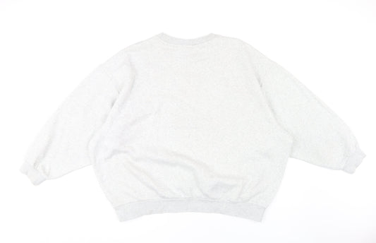 Adidas Women's White Pullover Sweatshirt Size 10