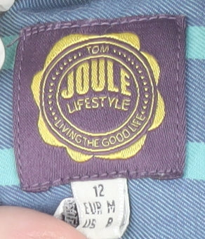 Joules White Puffer Waistcoat Women M Classic Style