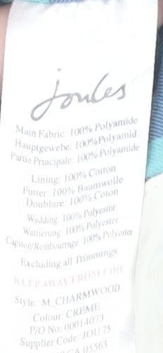 Joules White Puffer Waistcoat Women M Classic Style