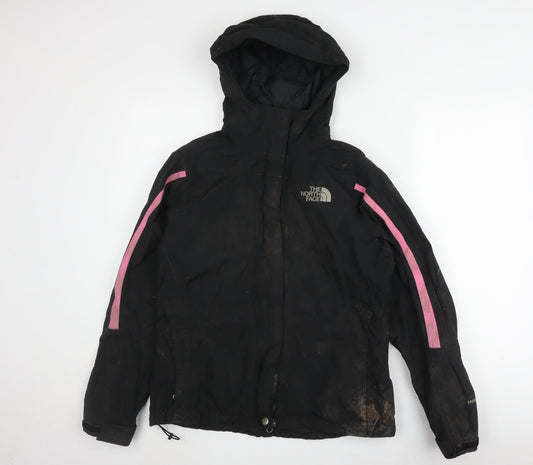 The North Face Women's Black Rain Coat Jacket Small