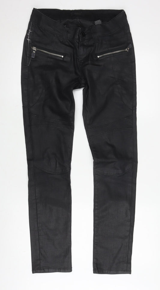 Firetrap Men's Black Slim Tapered Jeans, Size 29, Perfect Fit