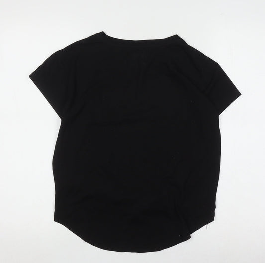 Everlast Women's Black T-Shirt Size 12 Classic Fit