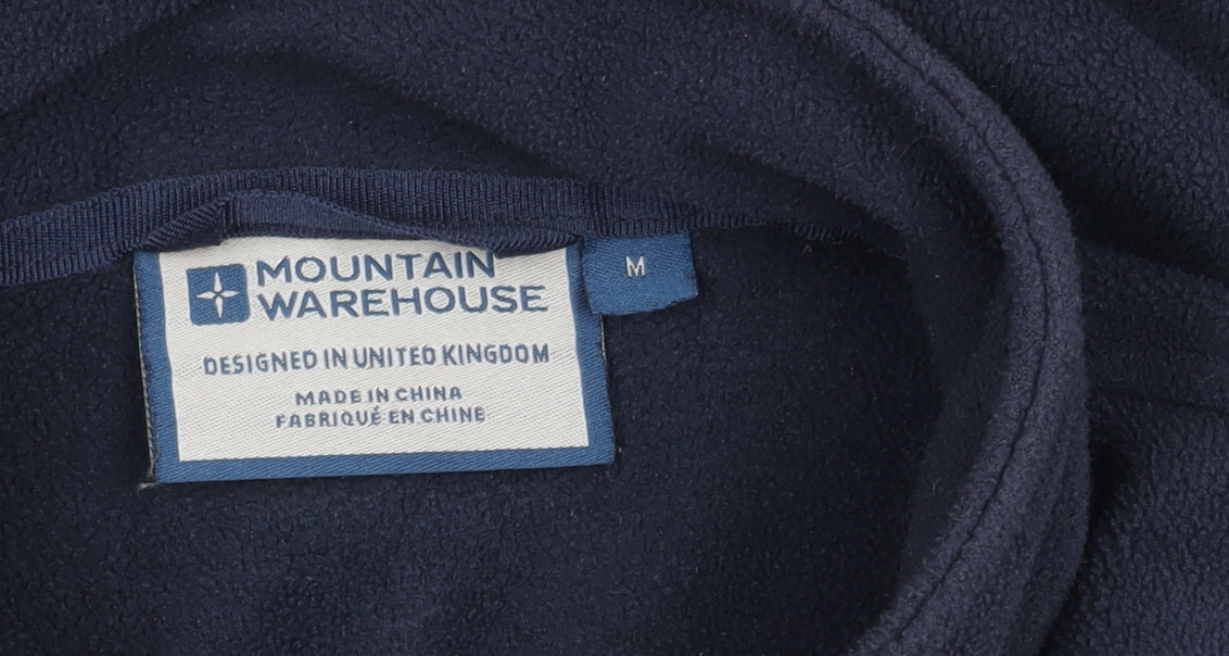 Mountain Warehouse Women's Blue Fleece Jacket M