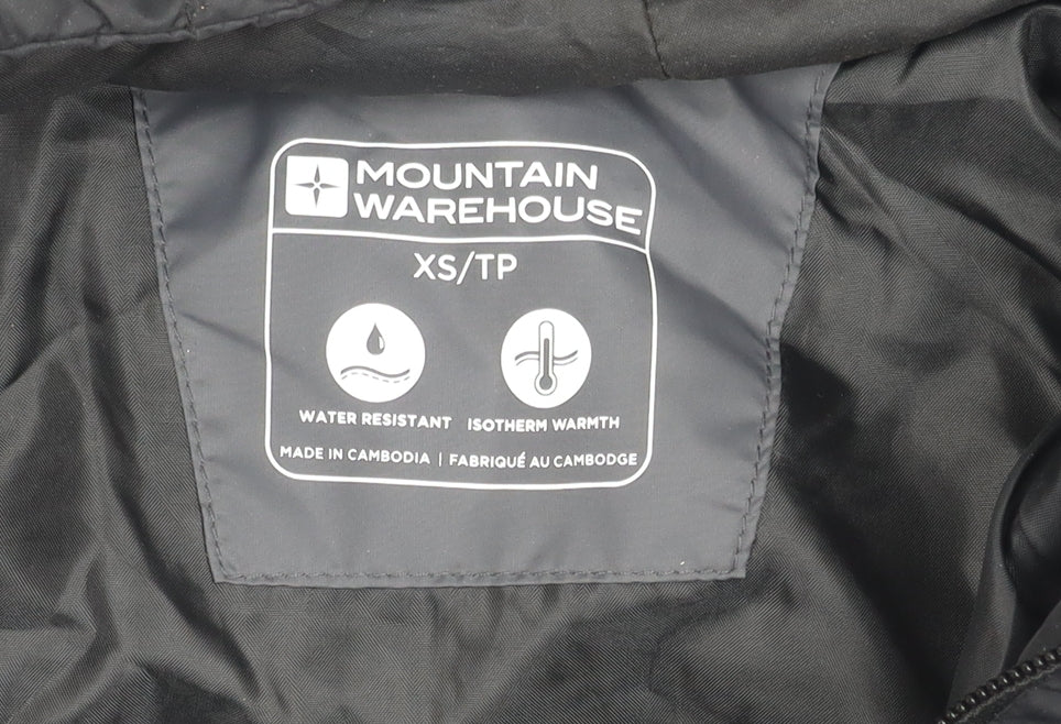 Mountain Warehouse Men's Black Puffer Jacket XS