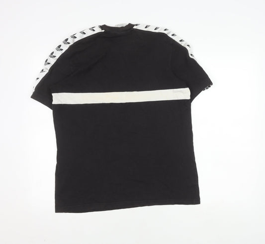 Adidas Men’s Black Crew Neck T-Shirt - Size M