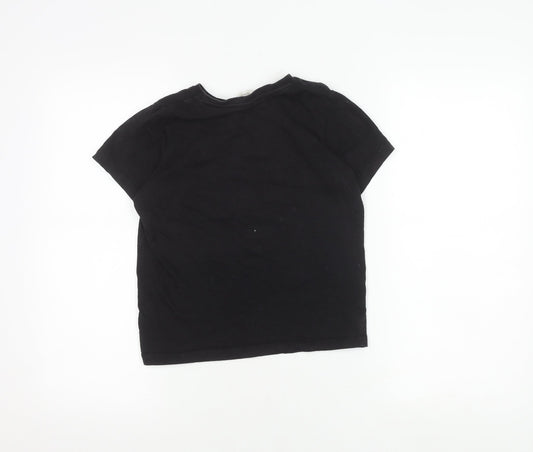 PlayStation Boys Graphic Black T-Shirt 7-8 Years
