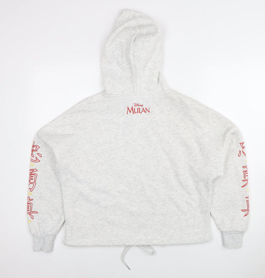 Disney Women’s Grey Mulan XS Hoodie