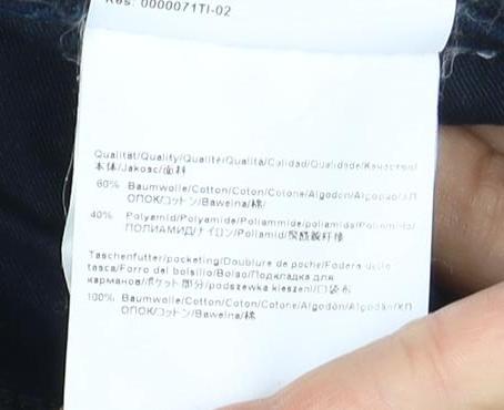 Hugo Boss Men's Blue Jogger Trousers, M, Elastic Waist