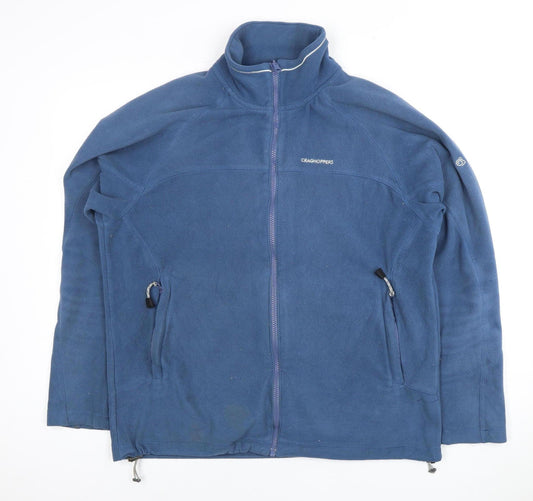 Craghoppers Men's XL Blue Fleece Jacket - Casual Outdoor Wear