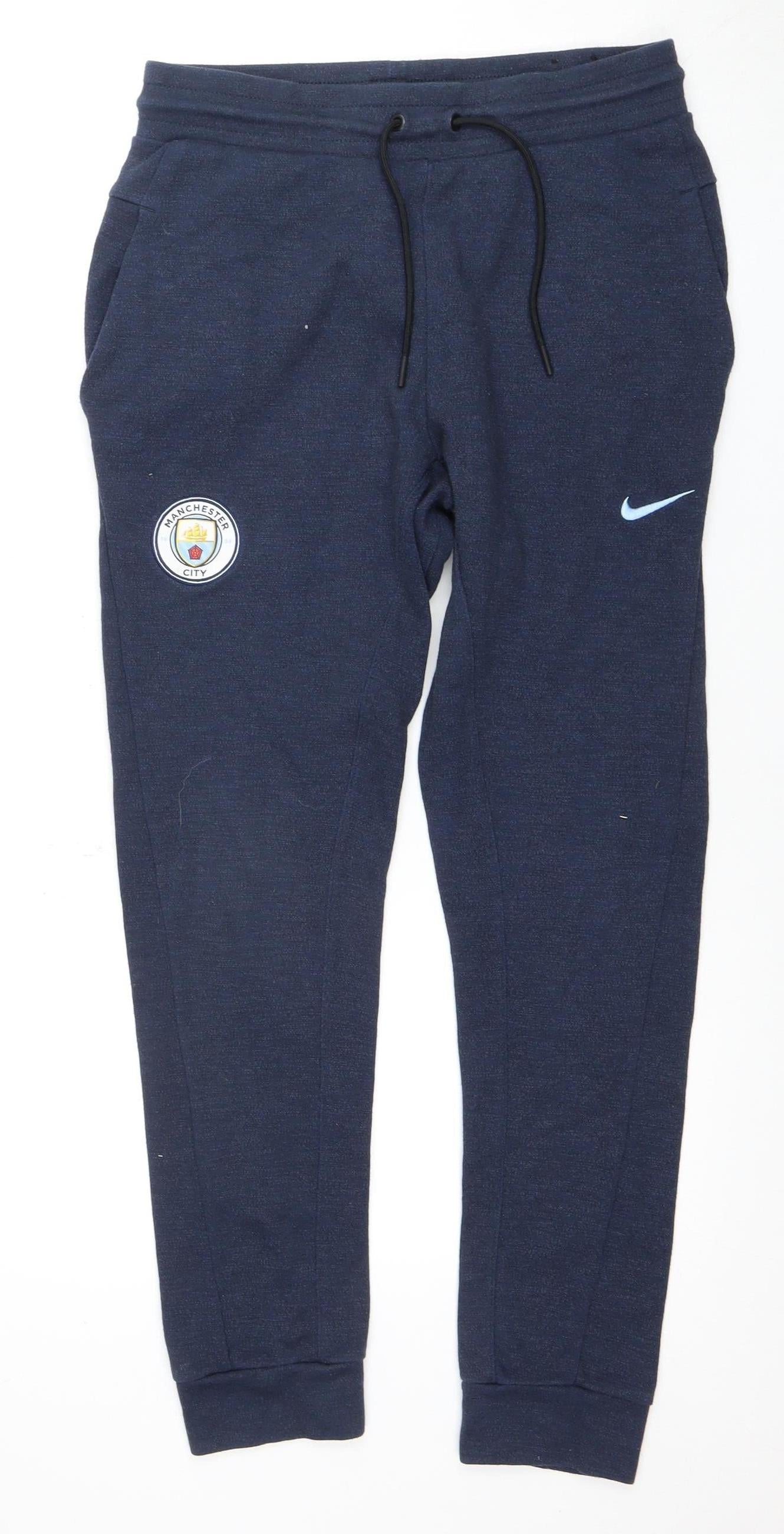 Nike Blue Men's Jogger Trousers Size S