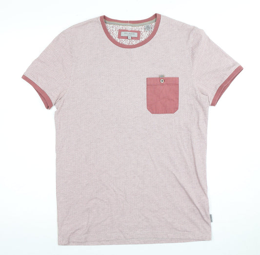 Ted Baker Men's Pink Short Sleeve T-Shirt M