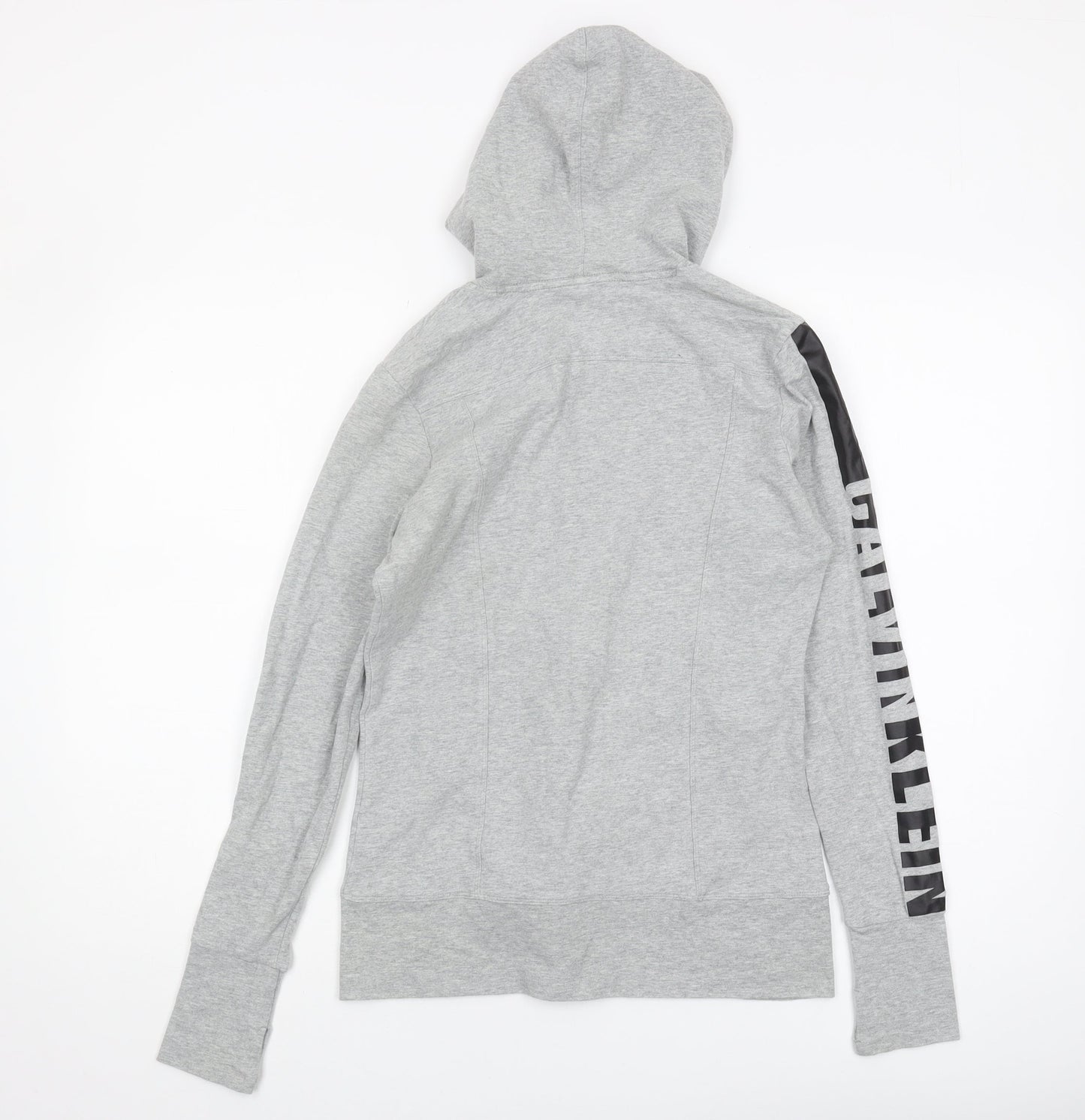 Calvin Klein Women's XS Grey Full Zip Hoodie