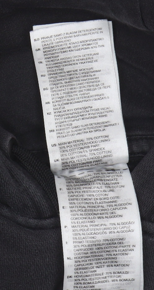 Adidas Men's Black Pullover Hoodie Size S