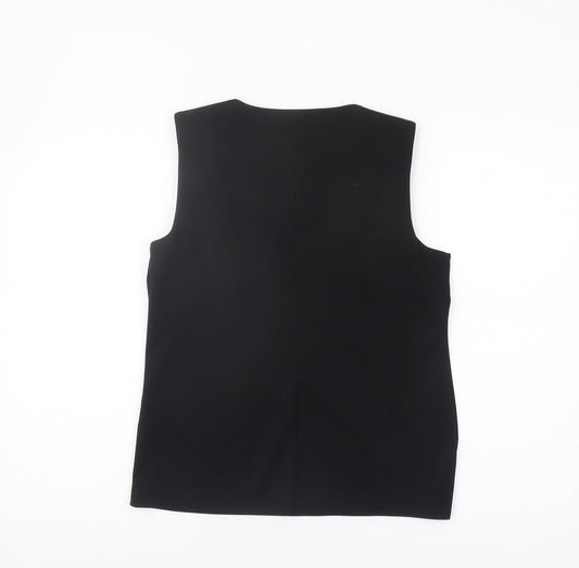 Banana Republic Women's Black Sleeveless Tank, Size S