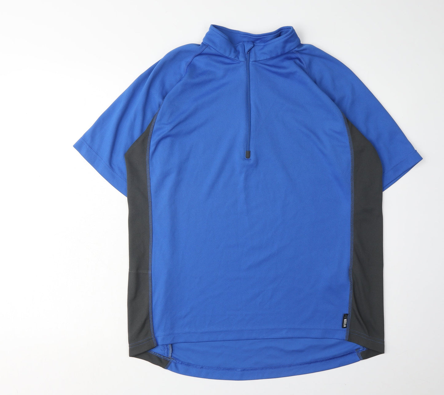 Keela Men's Blue Active T-Shirt Size L Short Sleeve