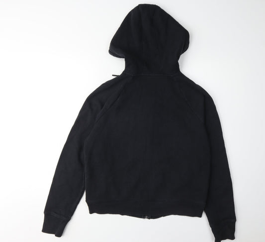 Under Armour Black Full Zip Hoodie M Unisex Adults