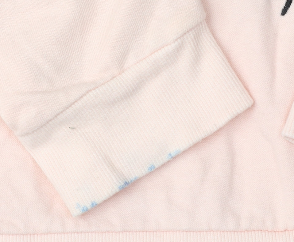 Additional view of Disney girls’ pink minnie mouse pullover sweatshirt 9-10 years