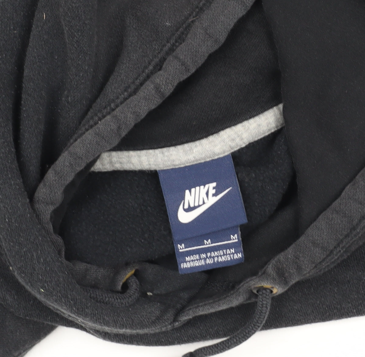 Nike Men's Black Pullover Hoodie M Regular Fit