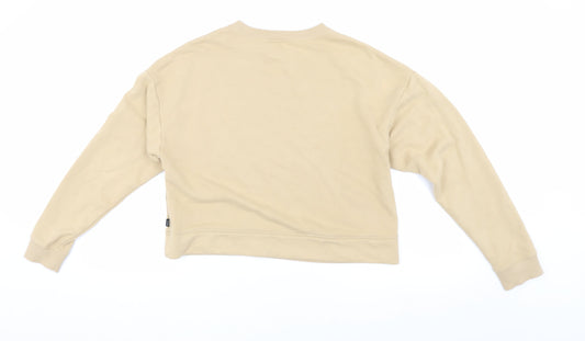 Puma Women's Beige Pullover Sweatshirt UK 10