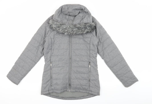 Craghoppers Women's Grey Puffer Jacket Size 10
