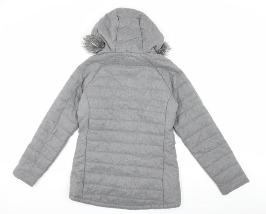 Craghoppers Women's Grey Puffer Jacket Size 10