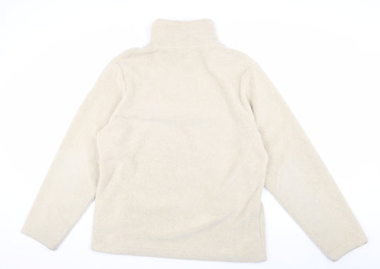 Craghoppers Men's Ivory 1/4 Zip Fleece Sweatshirt M
