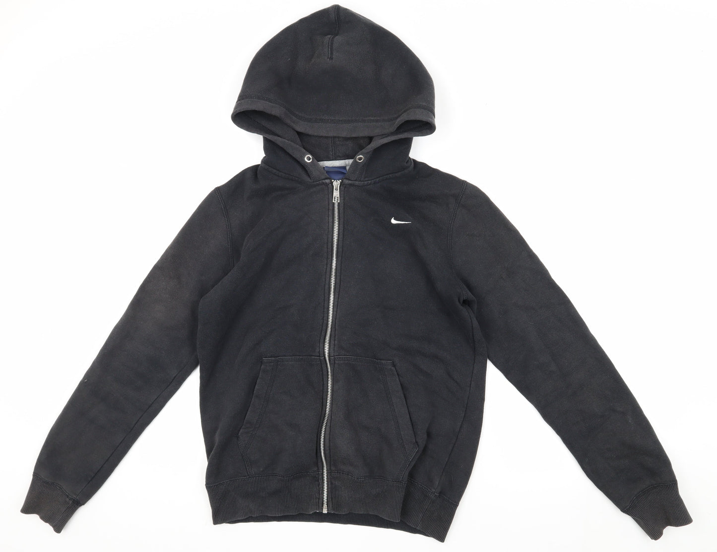 Nike Men's Black Fleece Hoodie Jacket Size M