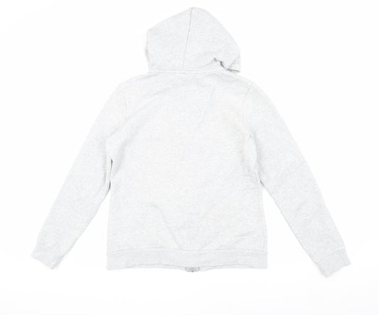 Puma Men's Grey Hooded Basic Jacket, Size S - New