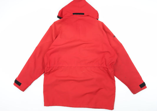 TOG 24 Women's Red Rain Jacket Size 12
