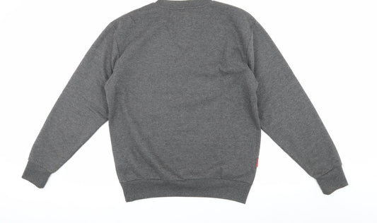 Slazenger Men's Grey Pullover Sweatshirt - Size S