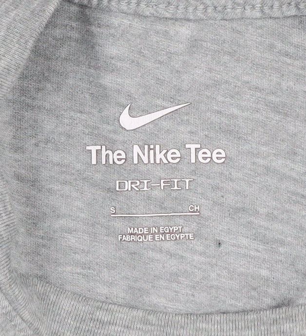 Nike Men's Grey Small Logo T-Shirt