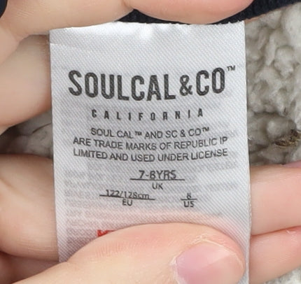 Additional view of SoulCal Navy Blue boys’ puffer jacket 7 years