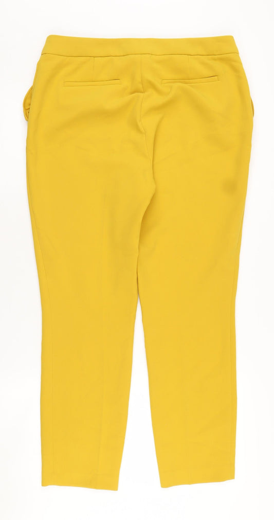 Hilary Radley Women's Yellow Trousers Size 12