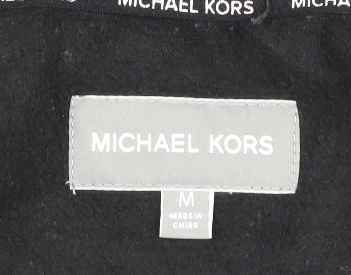 Michael Kors Unisex Black Full Zip Hoodie M