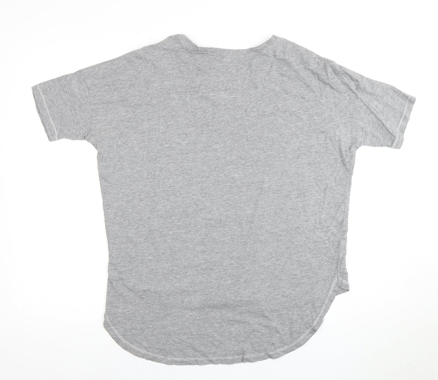 O'Neill Women's Grey T-Shirt Size 8 Crew Neck Casual